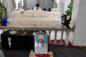 Read more about the article Bhog & Antim Ardas of 100 Years Old Gurdev Singh Neela Held at Gurudwara Sri Nanaksar Sahib