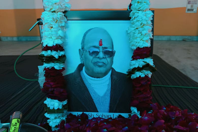 You are currently viewing Society Gives Tribute to Senior Social Worker Sohan Lal Kashyap